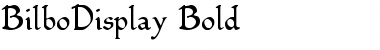 Download BilboDisplay Font