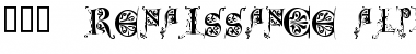 101! Renaissance Alpha Regular Font