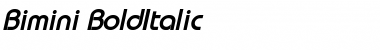 Bimini BoldItalic Font