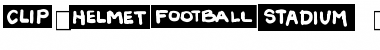 2Peas Blocks - Football 2Peas Blocks - Football Font