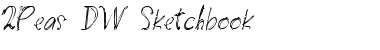 2Peas DW Sketchbook Font