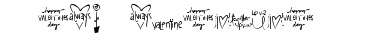 2Peas Valentine Regular Font