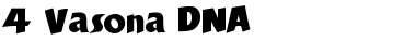 4 Vasona DNA Regular Font