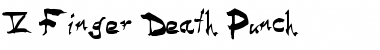 Download 5 Finger Death Punch Font