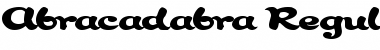 Abracadabra Regular Font