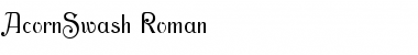 AcornSwash Font