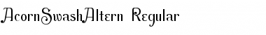 AcornSwashAltern Regular Font