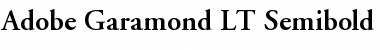 AGaramond LT Bold Font