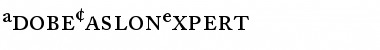 AdobeCaslonExpert Font