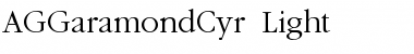 AGGaramondCyr Font