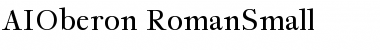 AIOberon Roman Font