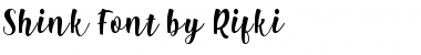 Shink Regular Font