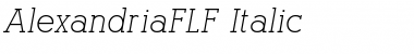 Download AlexandriaFLF Font