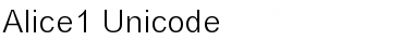Download Alice1 Unicode Font
