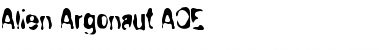 Download Alien Argonaut AOE Font
