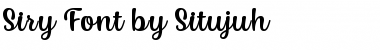 Siry Regular Font