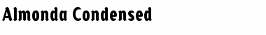 Almonda Condensed Regular Font