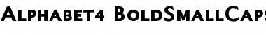 Alphabet4 Bold Font