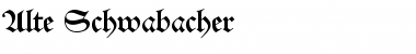 Alte Schwabacher Regular Font