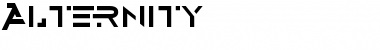 Alternity Regular Font