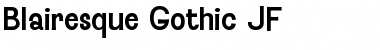 Download Blairesque Gothic JF Font