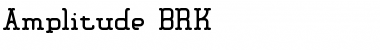 Download Amplitude BRK Font