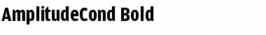 Download AmplitudeCond-Bold Font