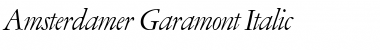 Amsterdamer-Garamont Italic Font
