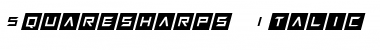 Squaresharps Font