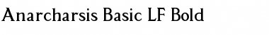Anarcharsis Basic LF Bold Font