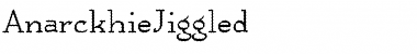 AnarckhieJiggled Regular Font