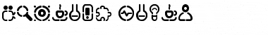 Stencil Icons Regular Font