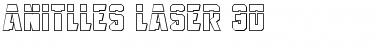 Anitlles Laser 3D Regular Font