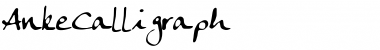 AnkeCalligraph Regular Font