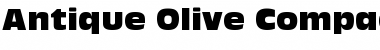Antique Olive Compact Font
