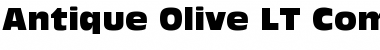 AntiqueOlive LT Compact Regular Font