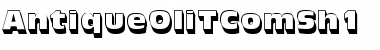 AntiqueOliTComSh1 Regular Font