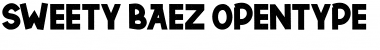 SWEETY BAEZ Regular Font