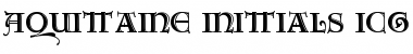 Aquitaine Initials ICG Alt Regular Font