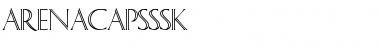 ArenaCapsSSK Regular Font