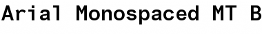 Arial Monospaced MT Regular Font