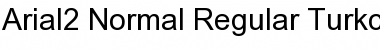 Arial2 Normal Regular Turkce Font