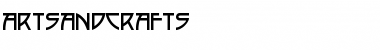 ArtsAndCrafts Regular Font