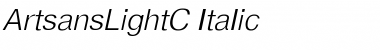 ArtsansLightC Font