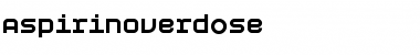 AspirinOverdose Font