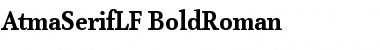 Download AtmaSerifLF-BoldRoman Font