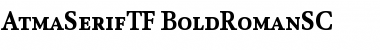 Download AtmaSerifTF-BoldRomanSC Font