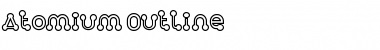 Atomium-Outline Regular Font