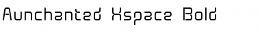 Aunchanted Xspace Bold Font