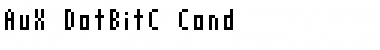 Download AuX DotBitC Cond Font